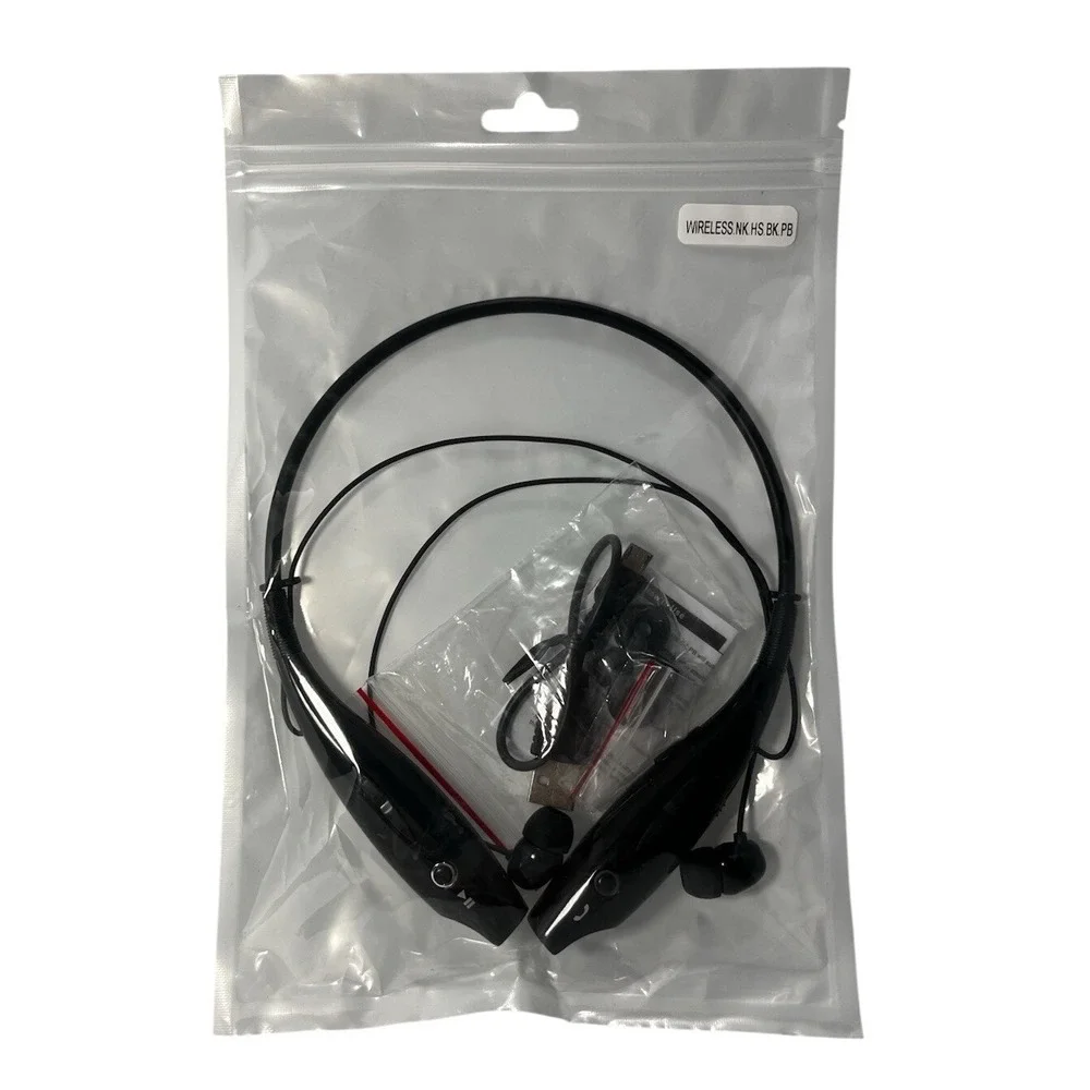Wireless Headphones Headset Earbuds Bluetooth NK HS BK‎ PB New Black